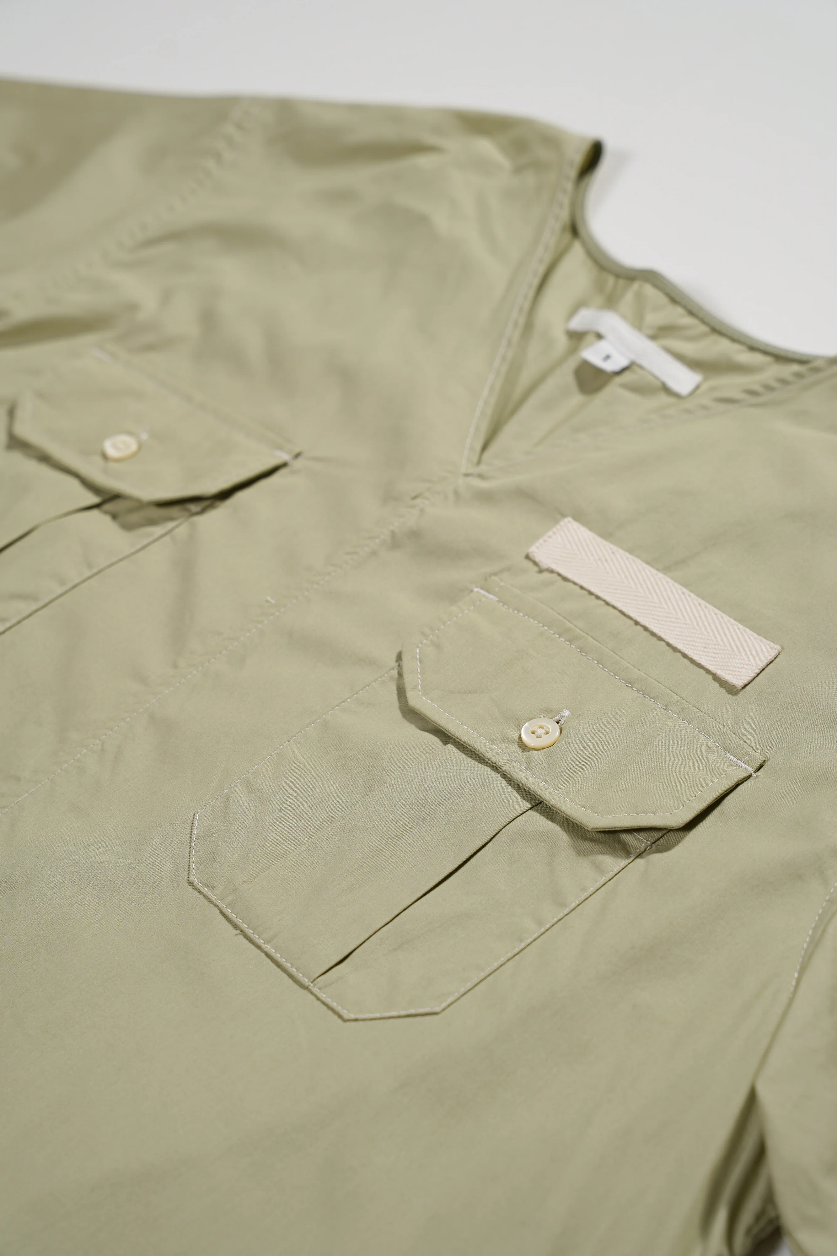 YSM Popover Dress - Lime Superfine Poplin - Image 3